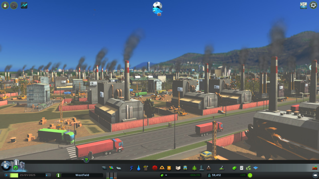 That’s not pollution, these are just thunderstorm factories